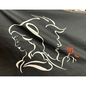 Disney's Broadway BEAUTY AND THE BEAST Pillow Case Musical Theater 20"x30" Black